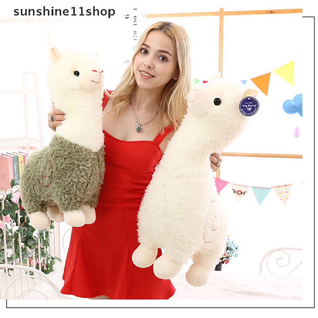 Sho Mainan Boneka Plush Llama Alpaca Kartun 28cm Untuk Bayi / Anak