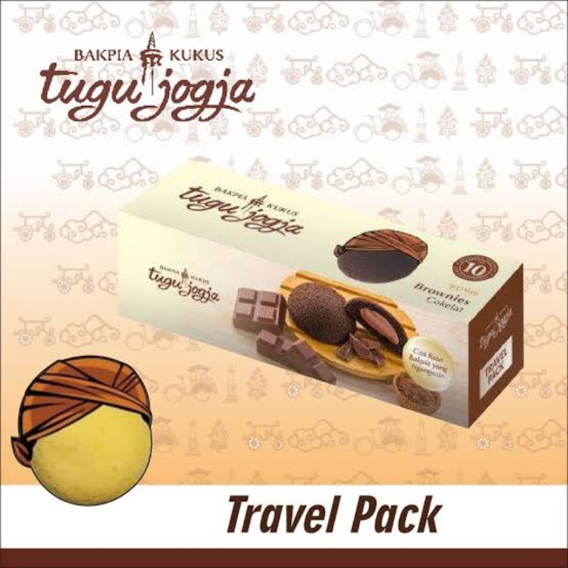 

Bakpia Kukus Tugu Brownies Coklat