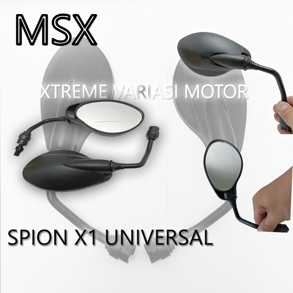 Spion Yamaha x1/125z/F1zr/Nmax/Aerox/Lexi/jupiter/mio/xride/Jupitermx/fizr import MSX RACING