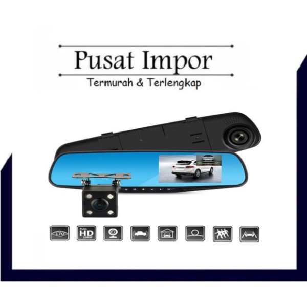 Kaca Spion Tengah Mobil Rear Car DVR Camera 1080P Kamera