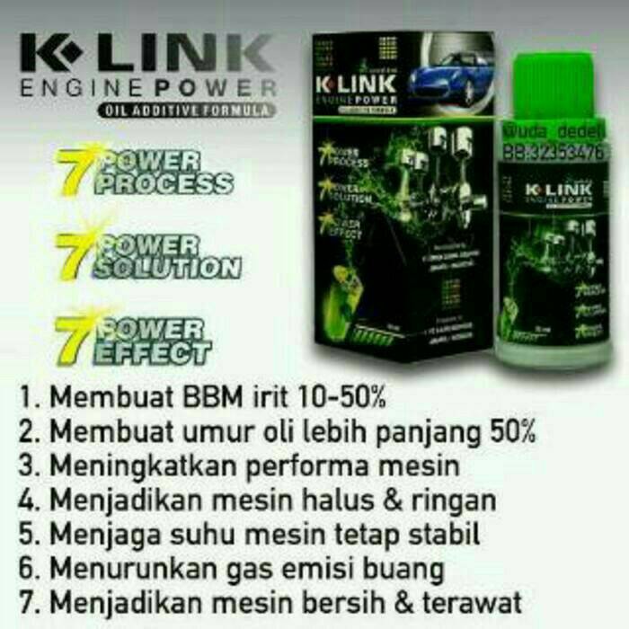 KLINK ENGINE POWER (KLINK ASLI & REKOMENDED)