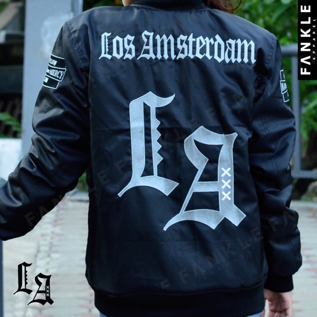 BOMBER JACKET - YELLOW CLAW LOS AMSTERDAM