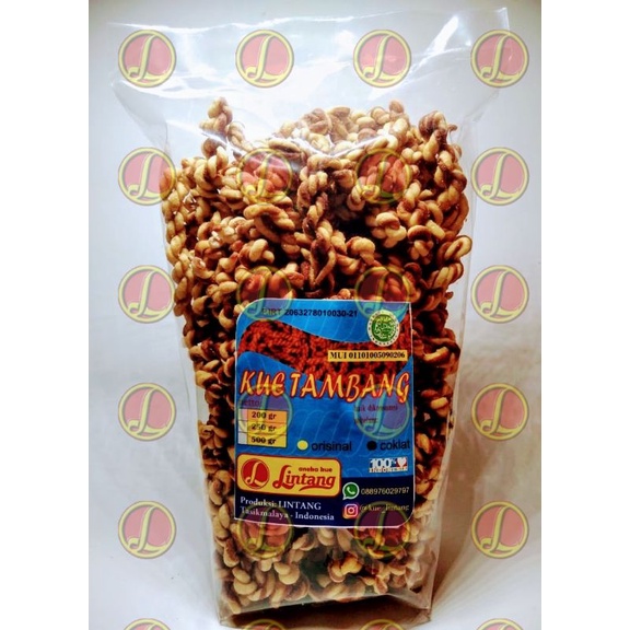 

Kue Tambang Lintang Rasa Coklat 500 g
