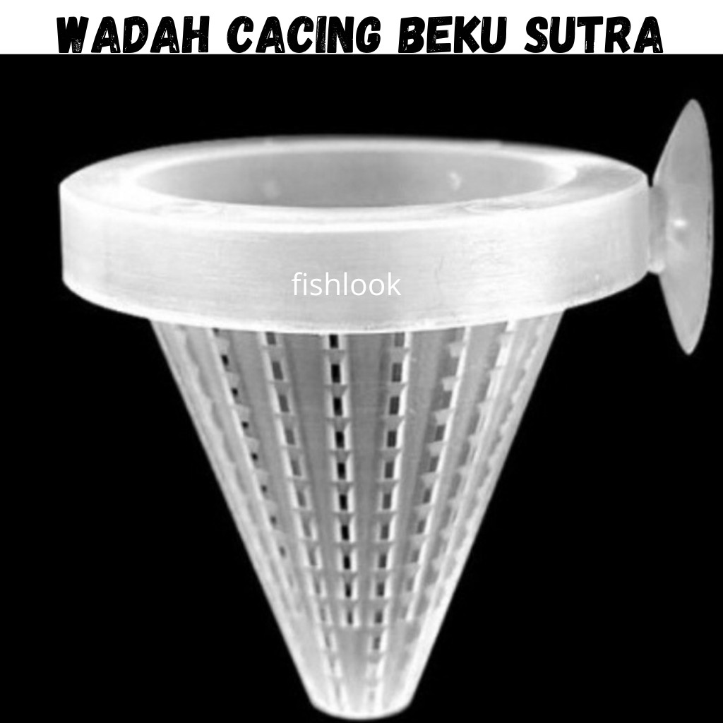 Tempat Wadah Pakan Cacing Beku Cacing Sutra Murah