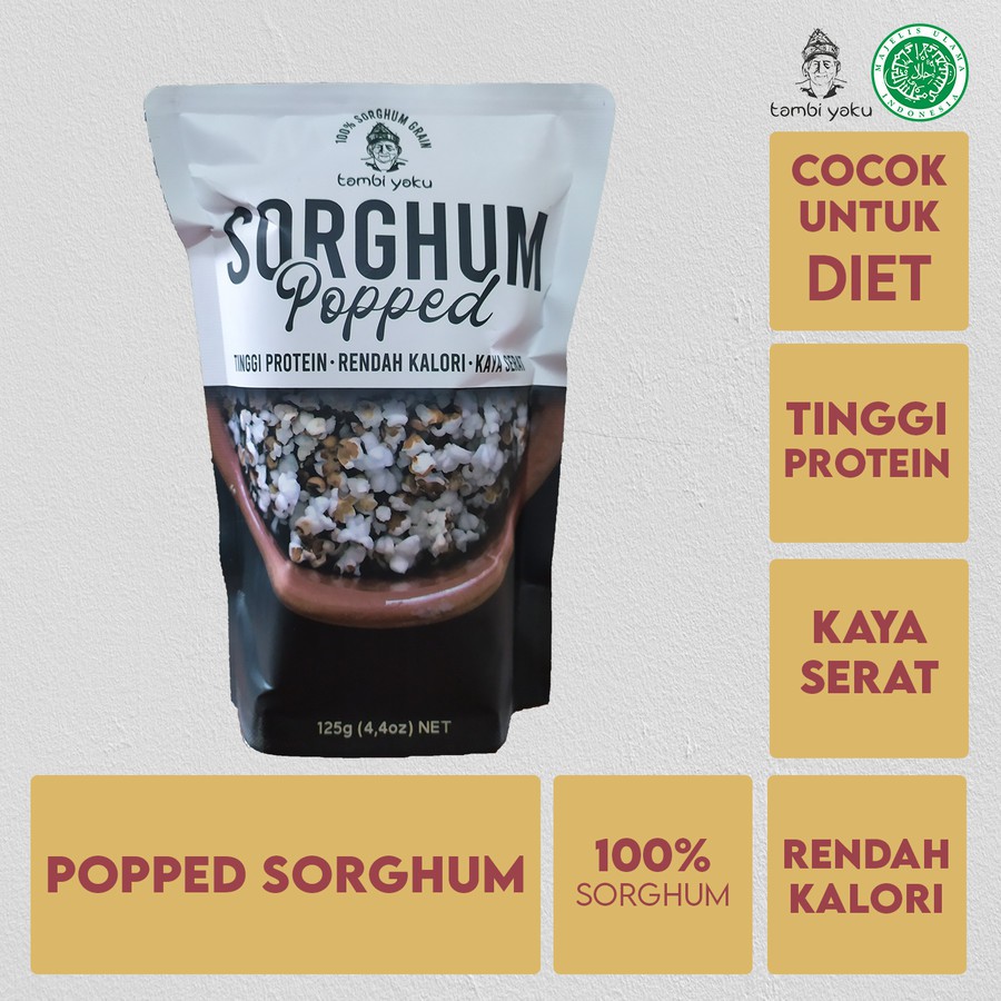 

Tambiyaku Popped (Brondong) Sorghum