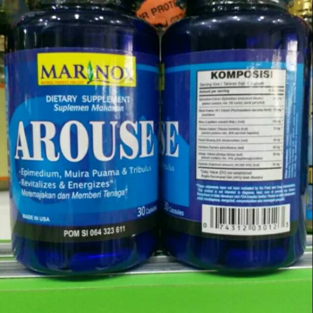 Marinox AROUSE Supplement Khusus Pria isi 30 kapsul