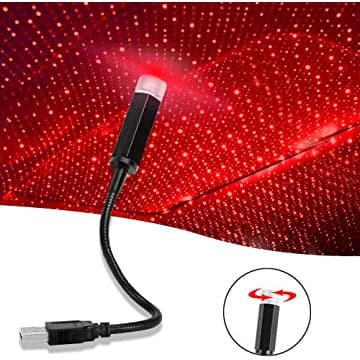 Lampu Led Dekorasi Interior Mobil Bintang Usb Star Decoration Lamp