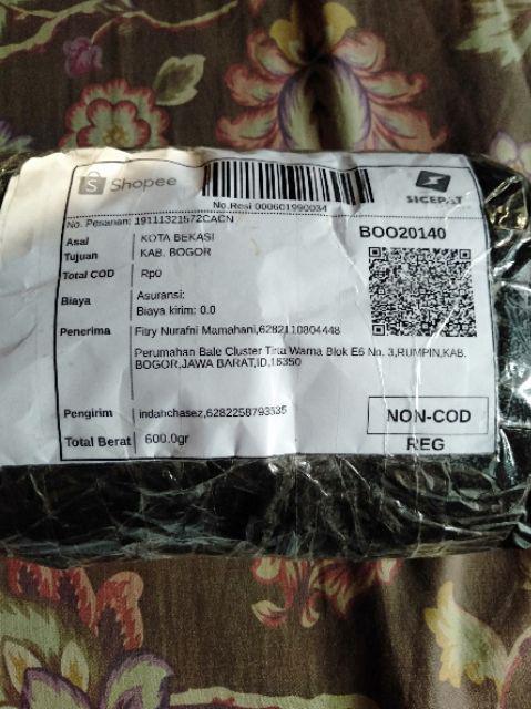 Bgb Sarung Bantal 50cm Bulu Rasfur Karindo + Restleting