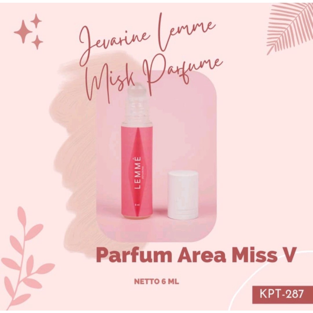LEMME JEVARINE MISK PARFUME ROLL ON / PARFUM KHUSUS MISS V