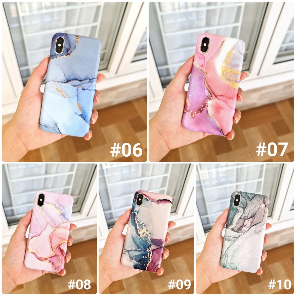 VIVO Y30 Y30i Y50 Y91 Y93 Y95 FINGER Y91C Y93 Y1S NO FINGER | MARBLE Soft Case IMD DOFF Marmer Matte Premium