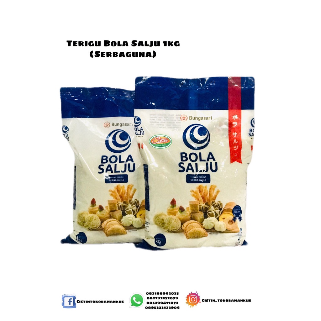 

TERIGU SERBAGUNA BOLA SALJU 1KG
