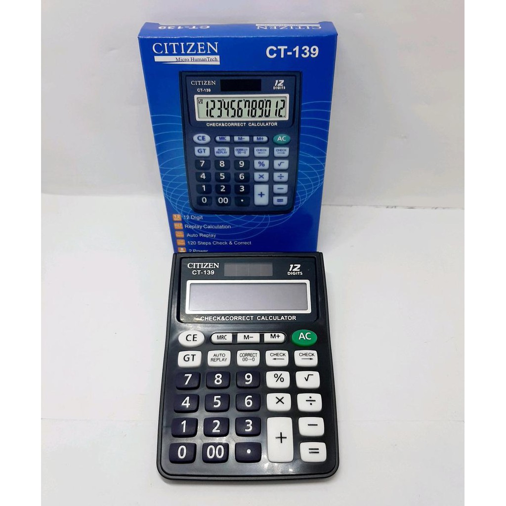 

Kalkulator Citizen CT 139