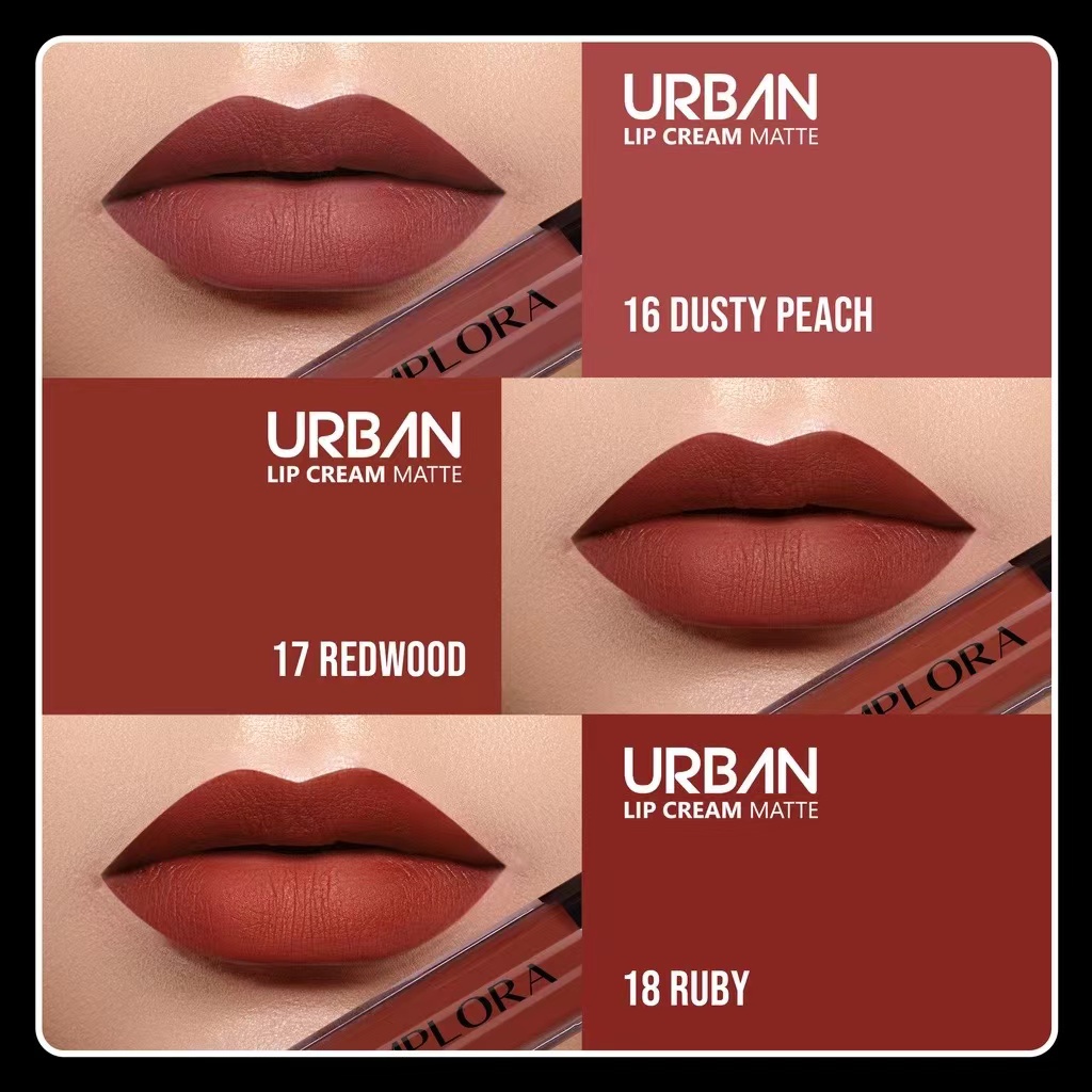 [BPOM &amp; ORI] IMPLORA Urban Lip Cream Matte