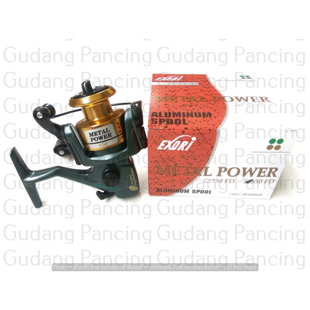 Reel Pancing Exori Metal Power 850 FD