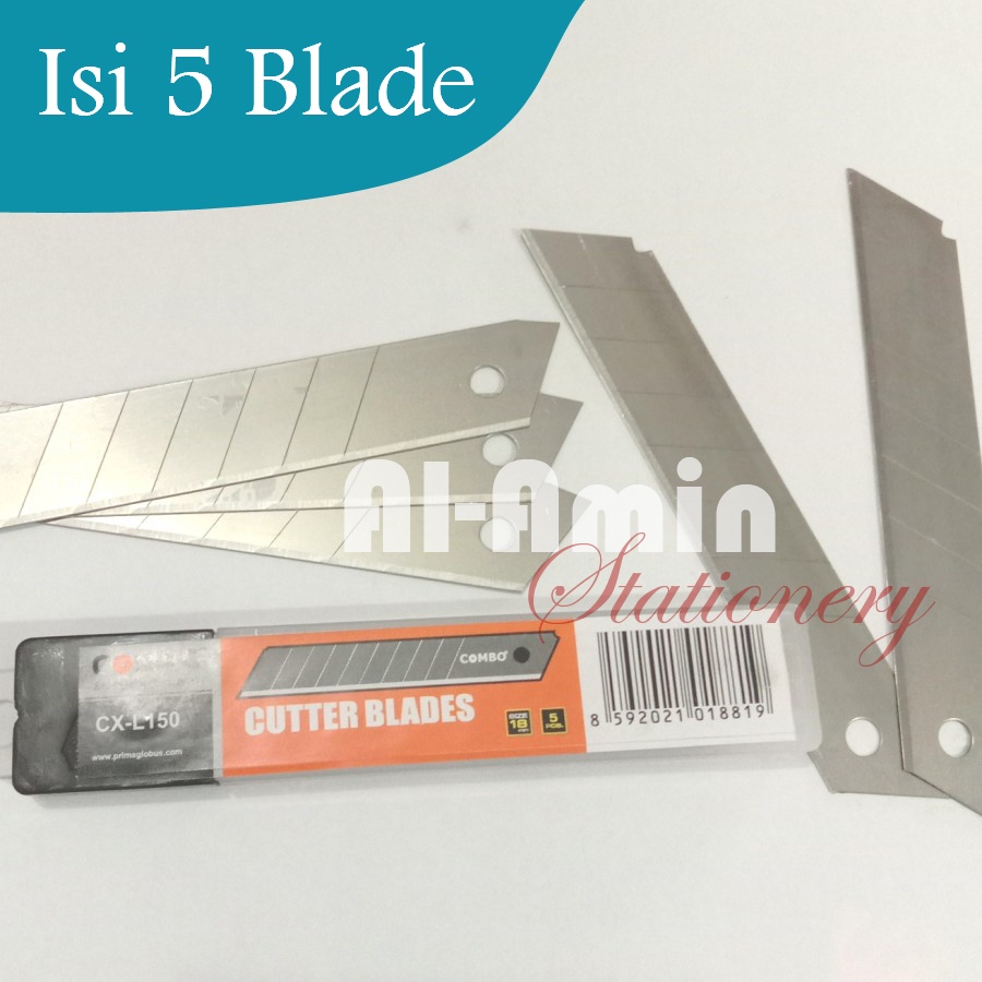 

Refill Cutter Besar Combo - isi 5 Blade