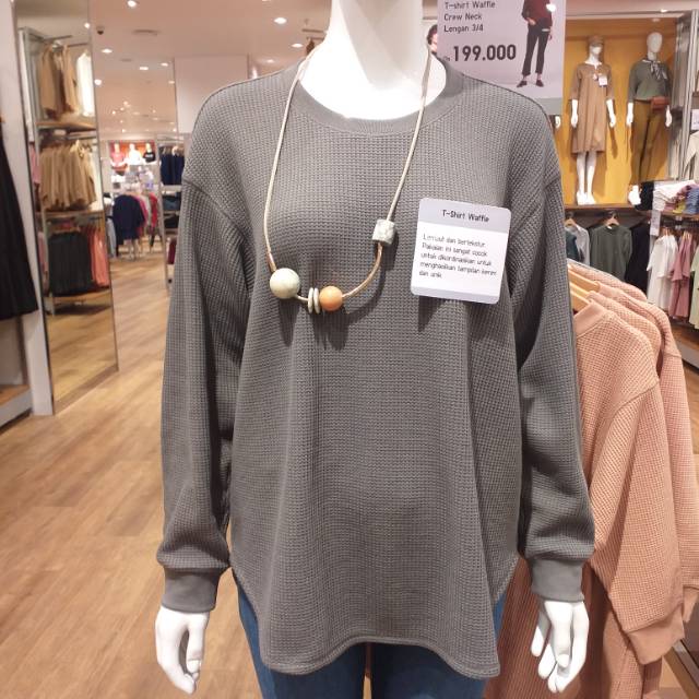 UNIQLO WAFFLE TOP BEST SELLER