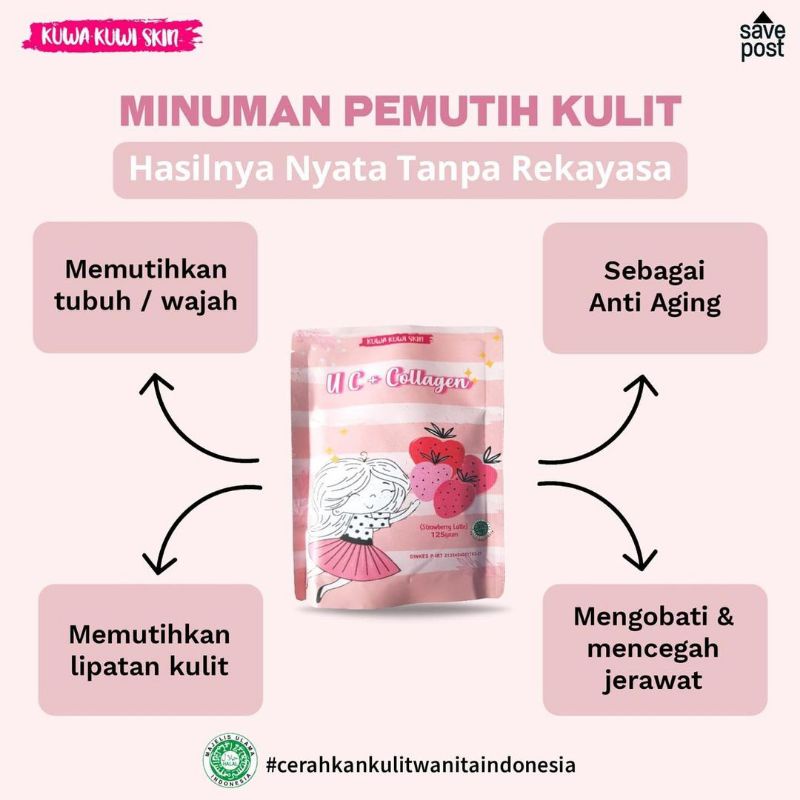 

UC COLLAGEN (Minuman Pemutih )