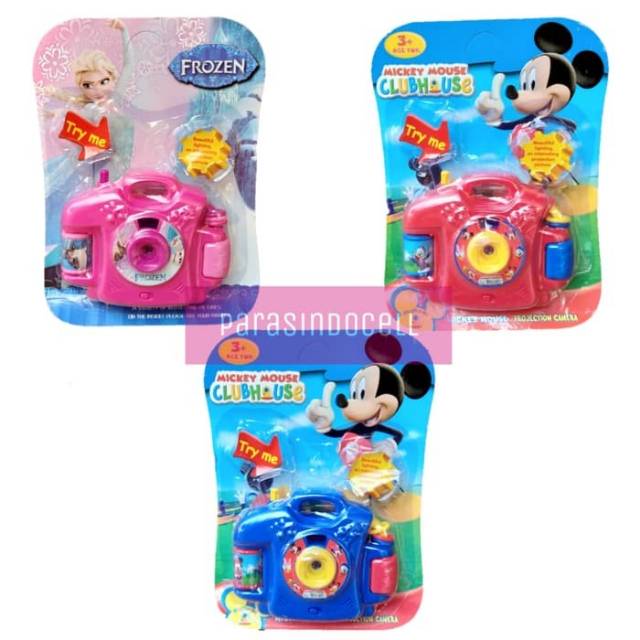 Mainan Anak Kamera Proyektor Gambar Edukasi Kartun