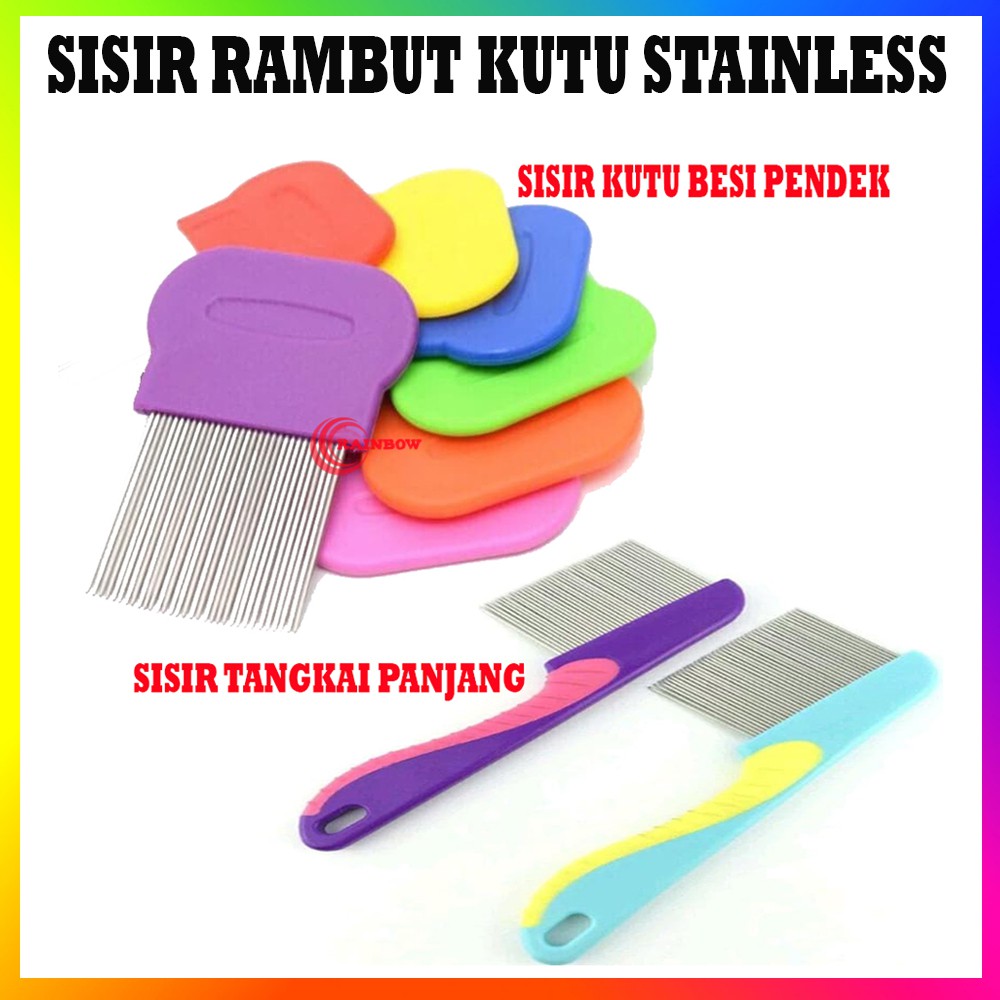 SERIT SISIR KUTU BESI / SERIT KETOMBE / SISIR RAMBUT KUTU STAINLESS / SERIT KUTU SISIR KUTU / SERIT