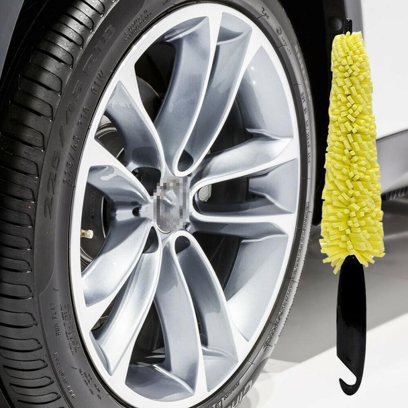 IDEATE Sikat Brush Pembersih Velg Ban Mobil Portable Car Wheel Wash