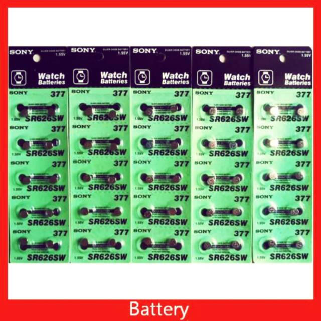 Batre Jam Sony 1.55V SR626 HARGA UNTUK PER BIJI
