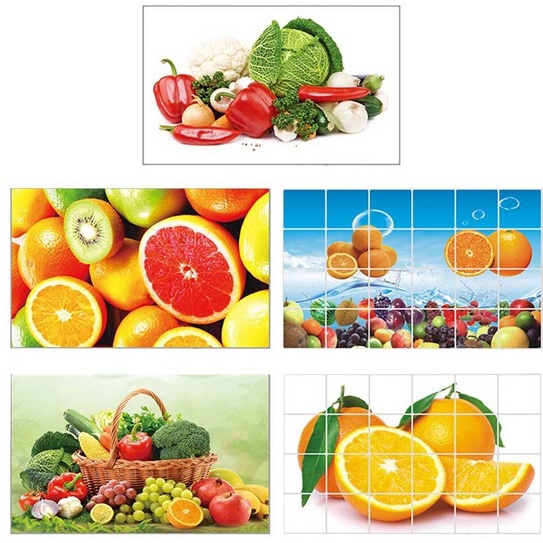 [READY SEMARANG BISA COD] WALLPAPER STIKER WALLPAPER DAPUR BAHAN ALUMINIUM FOIL ANTI PANAS ANEKA MOT