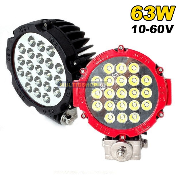 Work Lamp (Lampu Kerja) / Off Road 63W Putih (10-60V)