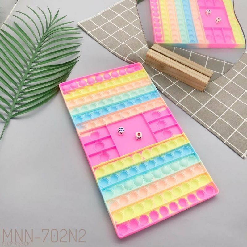 ❤️TERBARU❤️POP IT KOTAK RAINBOW DADU MURAH,POP IT BIG SIZE,POP IT JUMBO KOTAK RAINBOW DADU