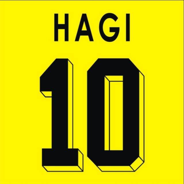 Nameset Jersey Retro