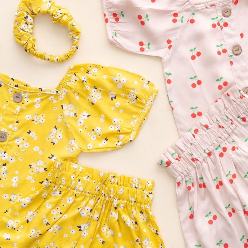 AUTUMN SET / DRESS ANAK LUCU