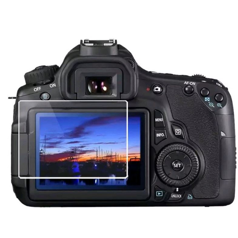 Canon Kamera DSLR dan POCKET anti gores LCD 9H harness nano glass