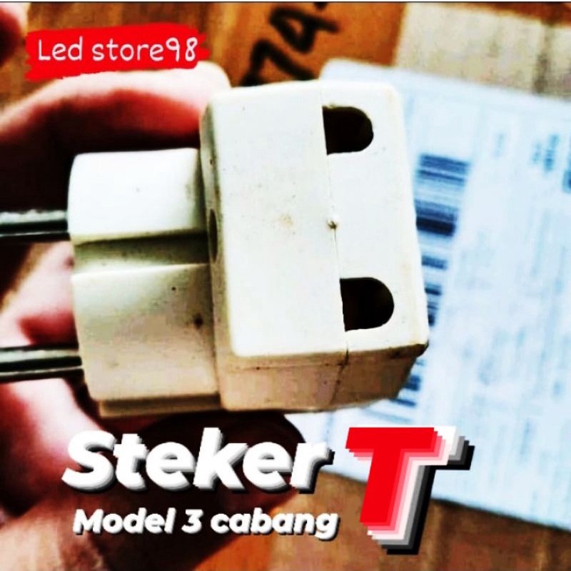 STEKER T MULTI FUNGSI ISI 3 CABANG