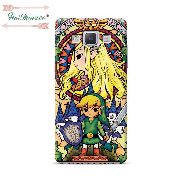 

CUSTOMCASE SAMSUNG A3 / A5 / A7 Seri 2015 & 2016 Zelda Art