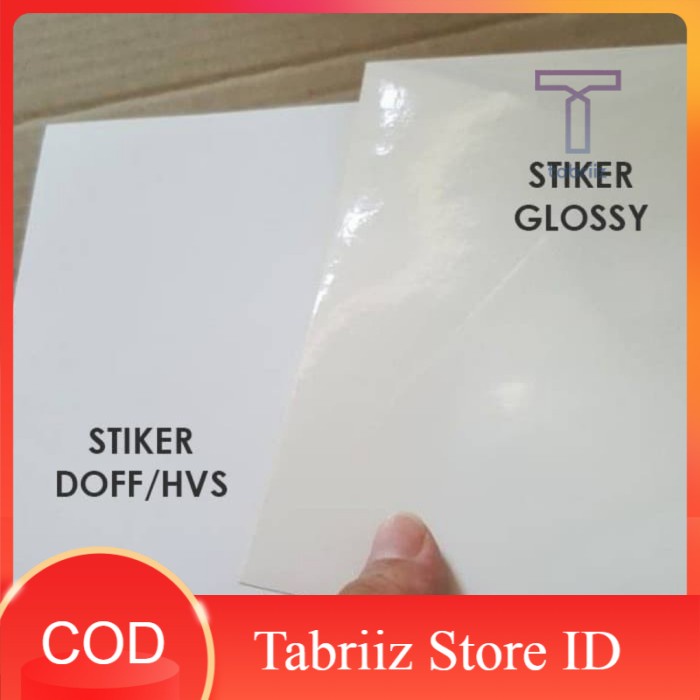 

kertas stiker a4 doff kertas sticker hvs kertas stiker chromo MURAH (BISA COD)
