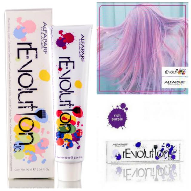 90 ML Alfaparf Milano Revolution Pastel Color Rich Purple  