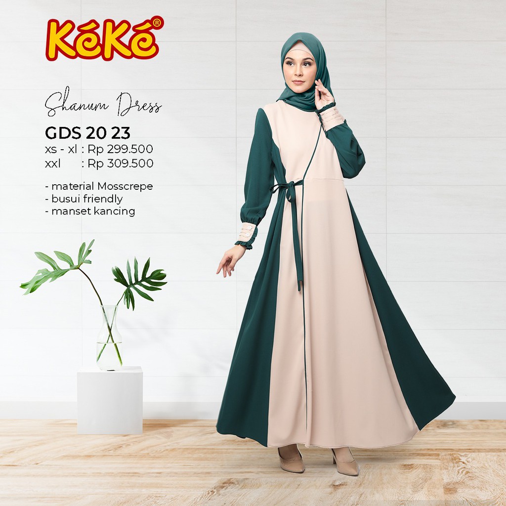 SALE Gamis dewasa keke GDS 2023 XXL