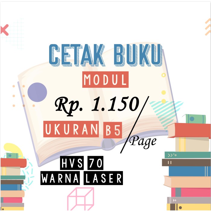 

Cetak Warna Laser HVS Ukuran B5 - TERIMA REQUEST CETAK