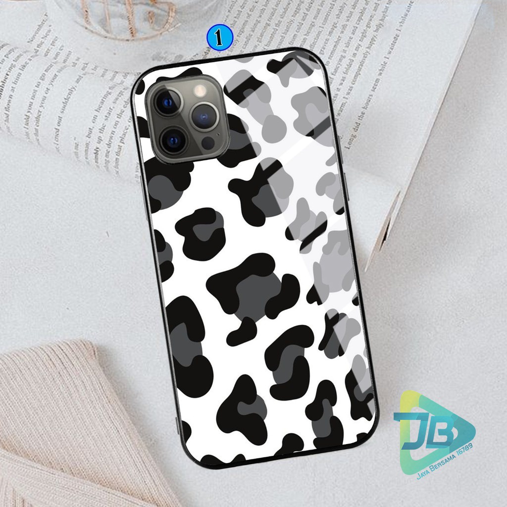 HARDCASE 2D GLOSSY LEOPARD OPPO VIVO XIAOMI SAMSUNG REALME IPHONE ALL TYPE JB5682