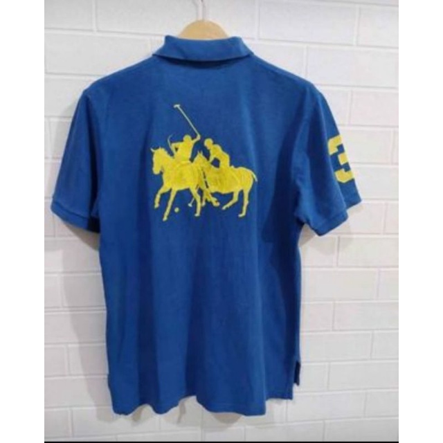 Polo Shirt Blue L
