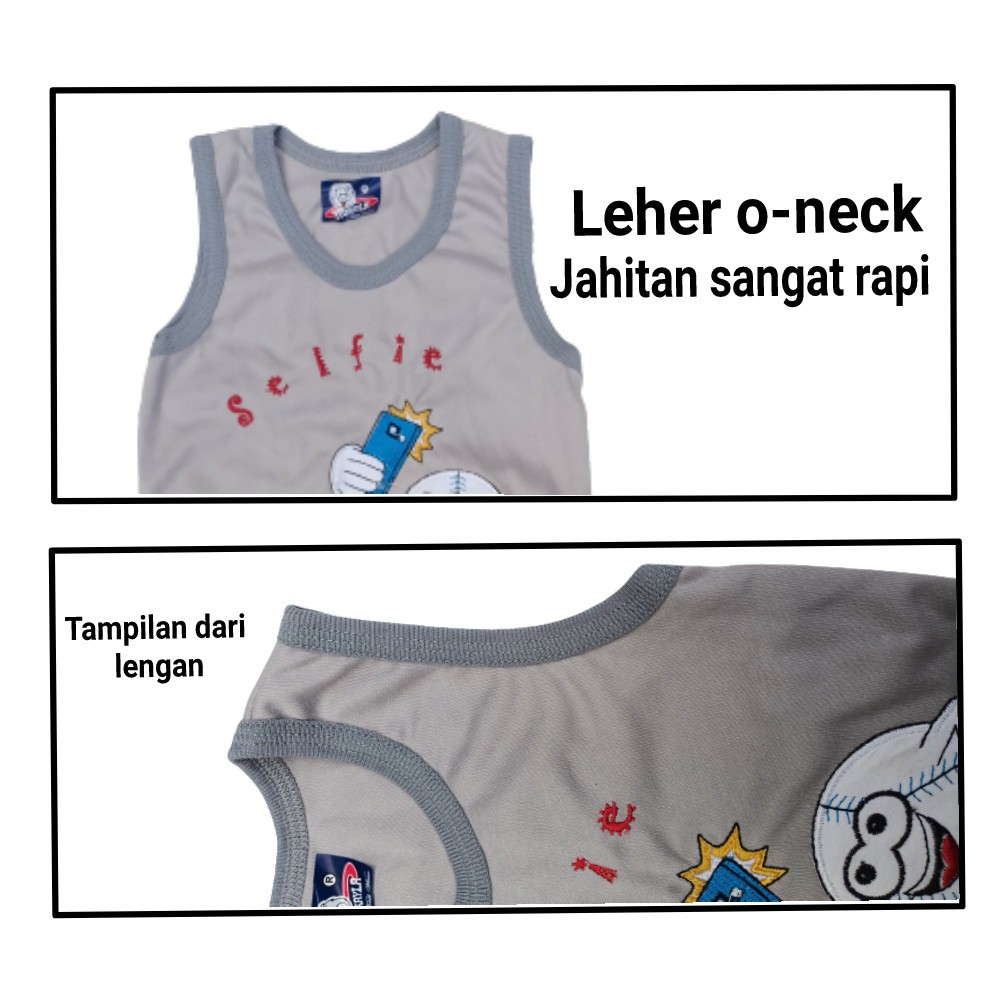 Setelan pendek  Baju Bayi Laki-laki size 0-6 Bulan MOTIF Kekinian