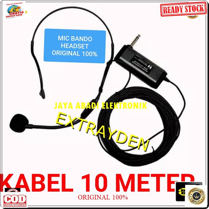 G31 Original mik mic headset kabel 10meter condesor bando pro karaoke mikrophone microphone audio sound vokal vocal professional panggung dj studio Jepit Kancing kerah baju Clip sensitif aux emas klip G31  BISA DIGUNAKAN SEGALA JENIS AUDIO  GARANSI UANG K