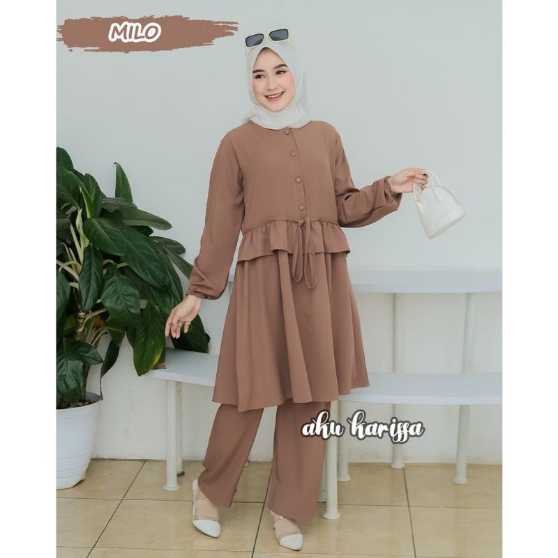 gamis stelan harissa