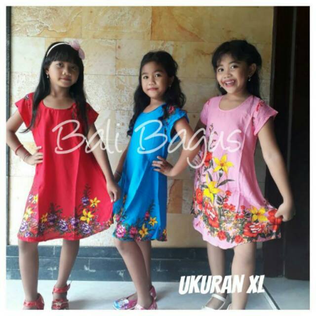 Daster bali dress bali anak kekinian