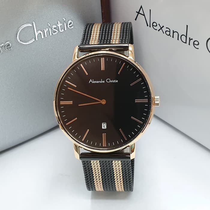 ORIGINAL Jam Tangan Pria Alexandre Christie AC 8582 / AC8582 Garansi 1 Tahun