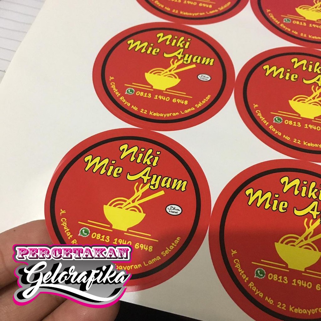 

STIKER LABEL MIE / PEMPEK DAN PRODUK OLAHAN