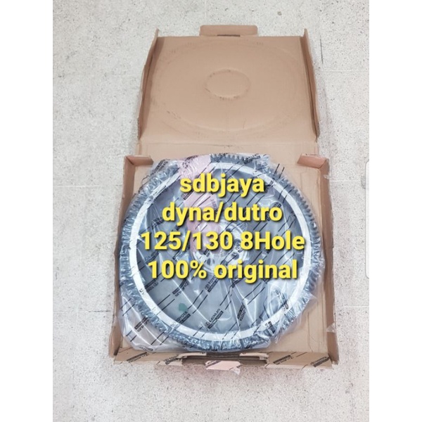 flywheel gear gigi gendang roda gila hino dutro dyna saurus 125ht 130ht 130 lobang 8 hole original