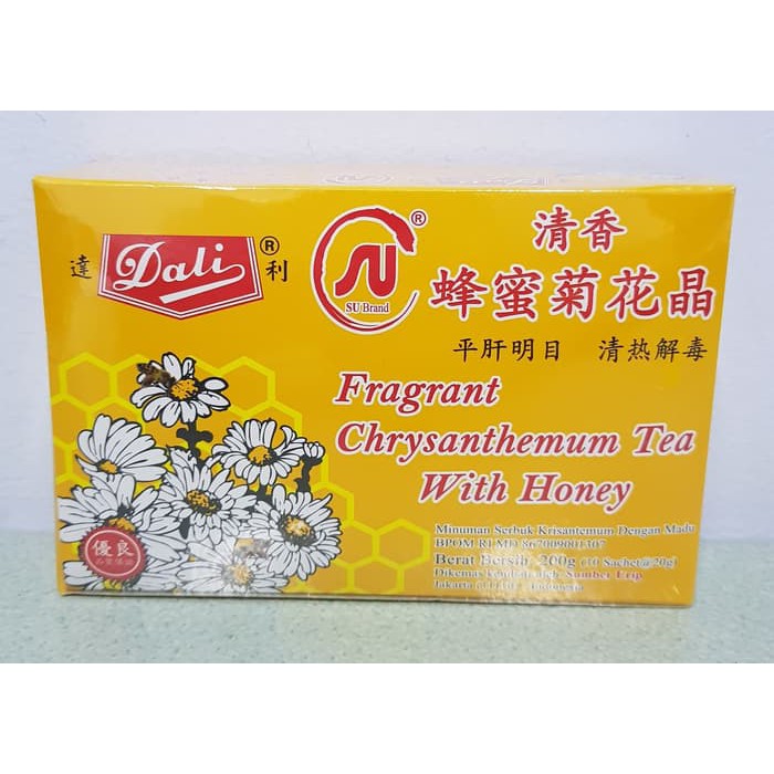 

FRAGRANT CHRYSANTHEMUM TEA WITH HONEY DALI 10 SACHET CIHUA CI HUA - tth1148