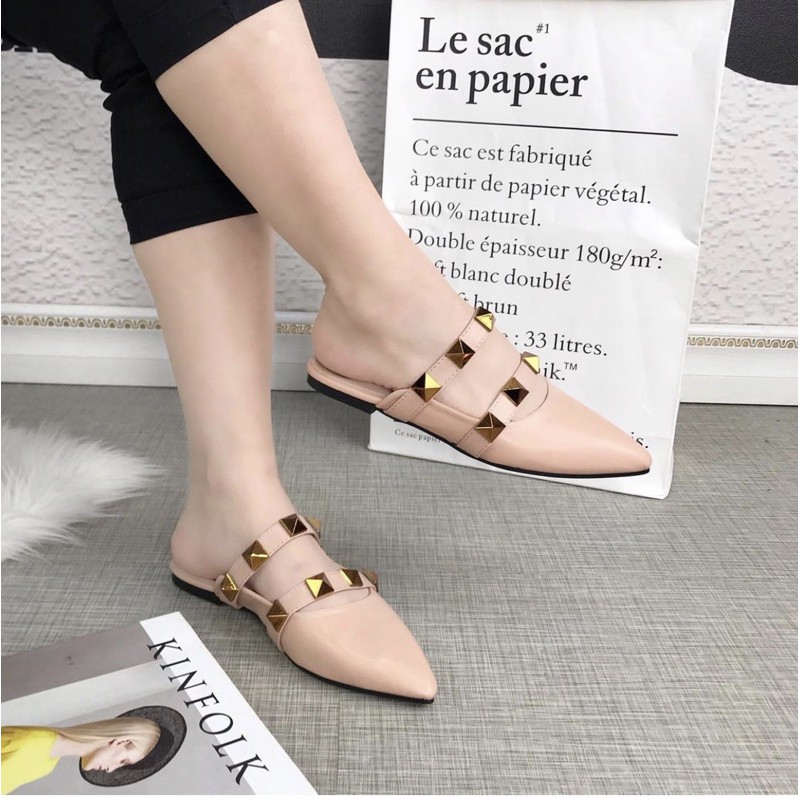 flatshoes va13328 sepatu wanita import realpict