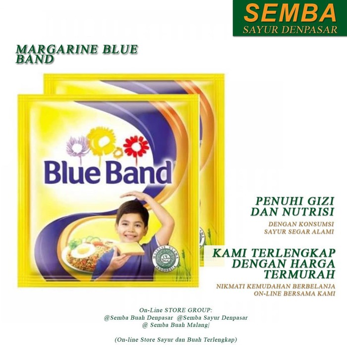 

MARGARINE BLUE BAND sembako DENPASAR BALI sayuran bumbu dapur lauk food makanan murah
