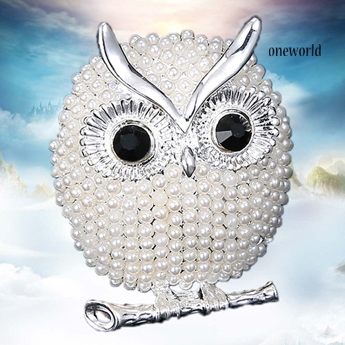 OW@ Hot Lovely Women Owl Animal Brooch Pin Wedding Bridal Brooches Jewelry Xmas Gift